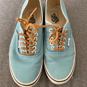 Vans Blue Sneakers with leather Laces